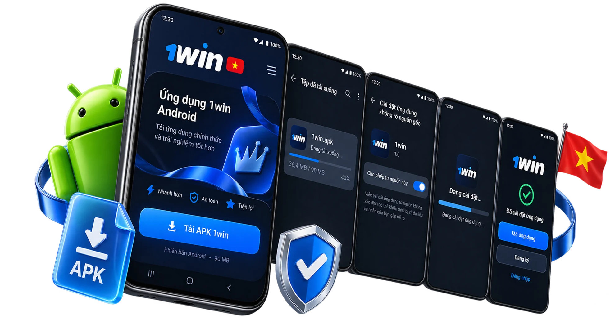 Cách tải 1win trên Android bằng file APK và cài đặt ứng dụng nhanh chóng trên điện thoại
